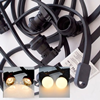 Prikkabel warm wit licht LED lampen 20m