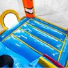 Oceaan Splash Springkussen Oceaan Splash Springkussen