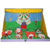 Ballengooien Clown (Houten koffer)