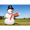 Snowman Bubble Cannon