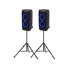 JBL partybox 310 op statief ( 2 stuks)