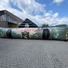 Halloween doolhof dicht met licht effecten Halloween doolhof dicht met licht effecten