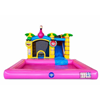 Flamingo Splash Springkussen incl. Zwembad 