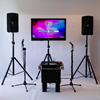 Karaoke inclusief tc. & speakers en met licentie!