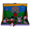 Ballengooien Clown (Houten koffer)
