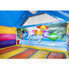 Springkussen zomerfeest met glijbaan