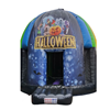 Halloween Doolhof met effecten en Disco springkussen
