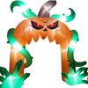 Opblaasbare Halloween-pompoenboog