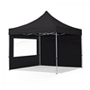 Partytent 3x3 Zwart incl. zijwanden