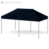 Partytent 6x3 Zwart incl. zijwanden