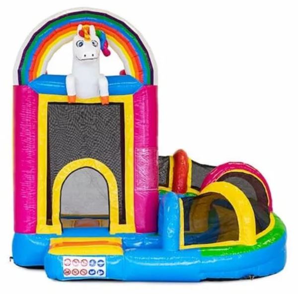 Springkussen Mini Slide Unicorn (Binnenkort beschikbaar) Springkussen Mini Slide Unicorn (Binnenkort beschikbaar)