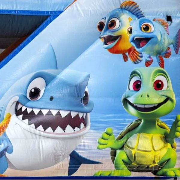 Combounce springkussen Seaworld (Binnenkort beschikbaar) Combounce springkussen Seaworld (Binnenkort beschikbaar)