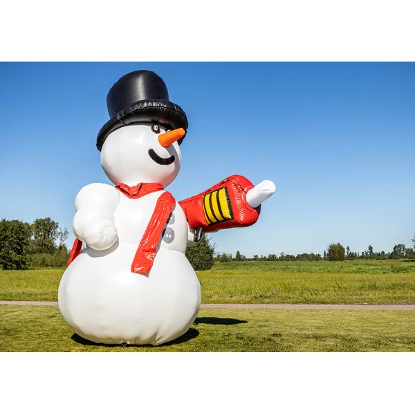 Snowman sneeuw Bubble Cannon 