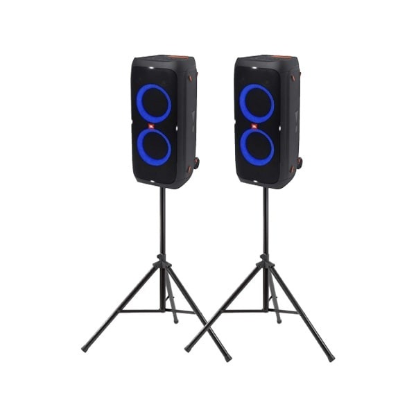 JBL partybox 310 op statief ( 2 stuks)