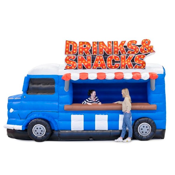 Opblaasbare Food Truck - Drinks & Snacks