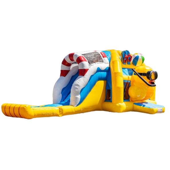 Mega Multiplay Badeend Rubber Duck incl. zwembad