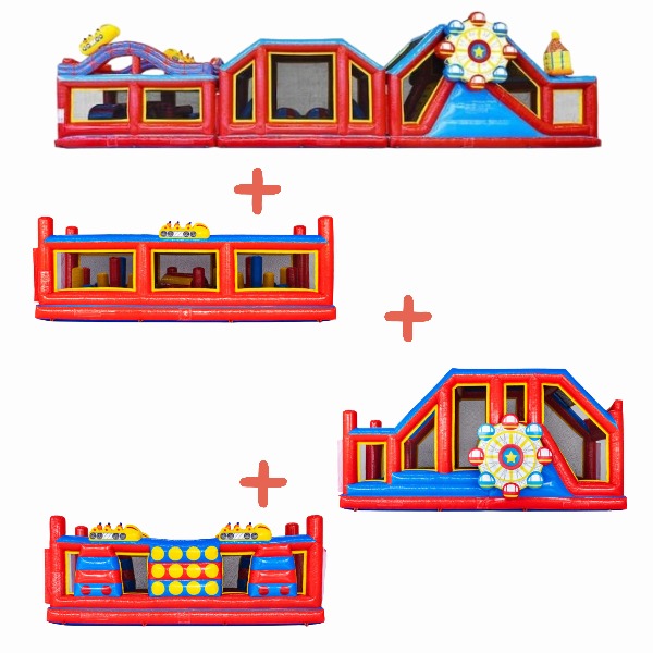 Modulaire stormbaan Rollercoaster 50m 