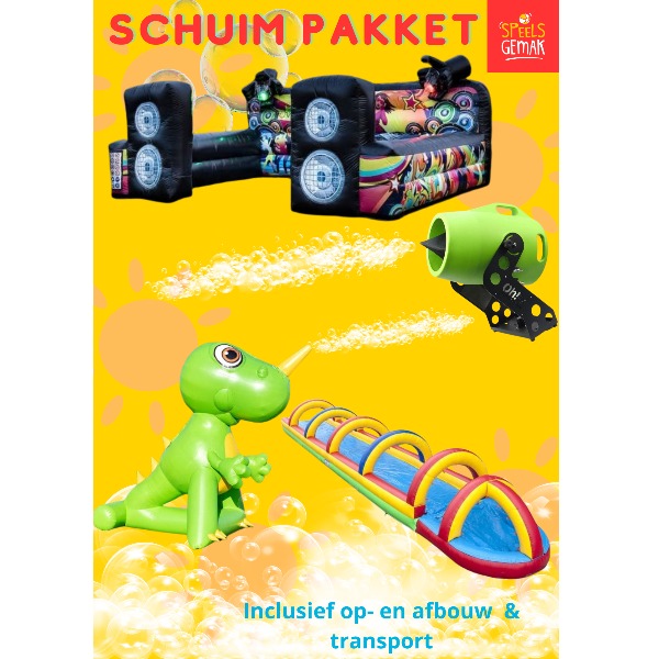 Spetterende Schuim pakket