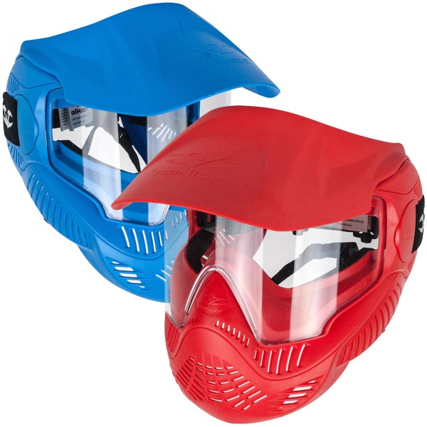 Gelblaster 2 rode en 2 blauw.