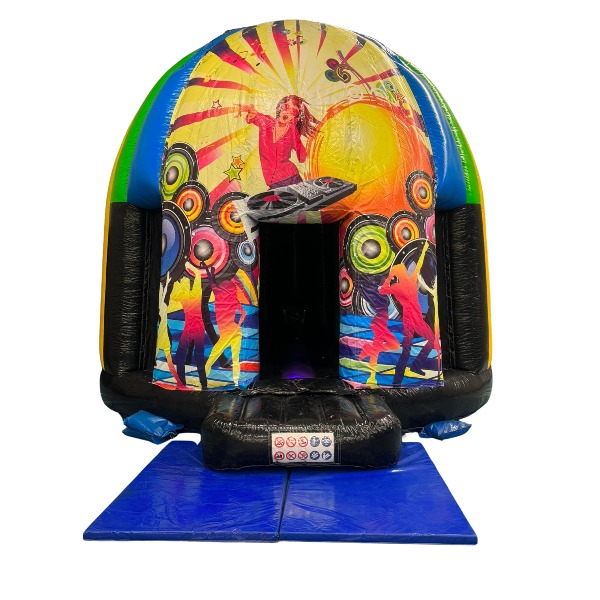 Springkussen Disco verschillende thema's  Springkussen Disco verschillende thema's