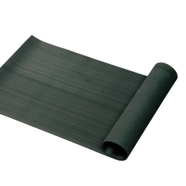 Kabelmat zwart rubber