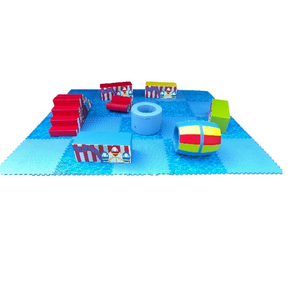 Softplay play medium Fun blauw